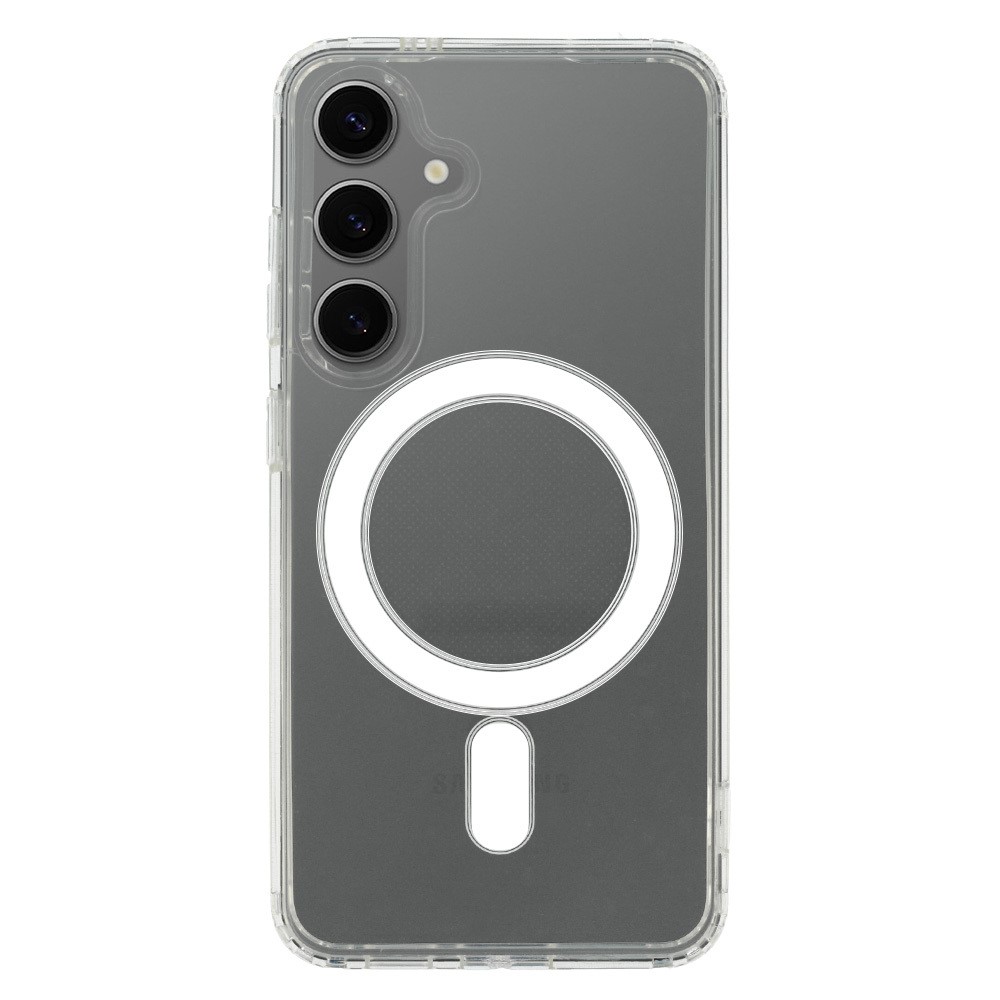 Husa Protectie Robusta MagSafe Transparenta Acril si TPU Samsung S24 Plus - 4 | YEO